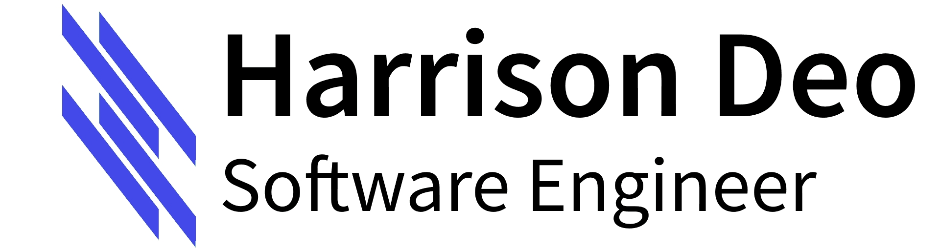 Harrison Deo, Software Engineer Logo